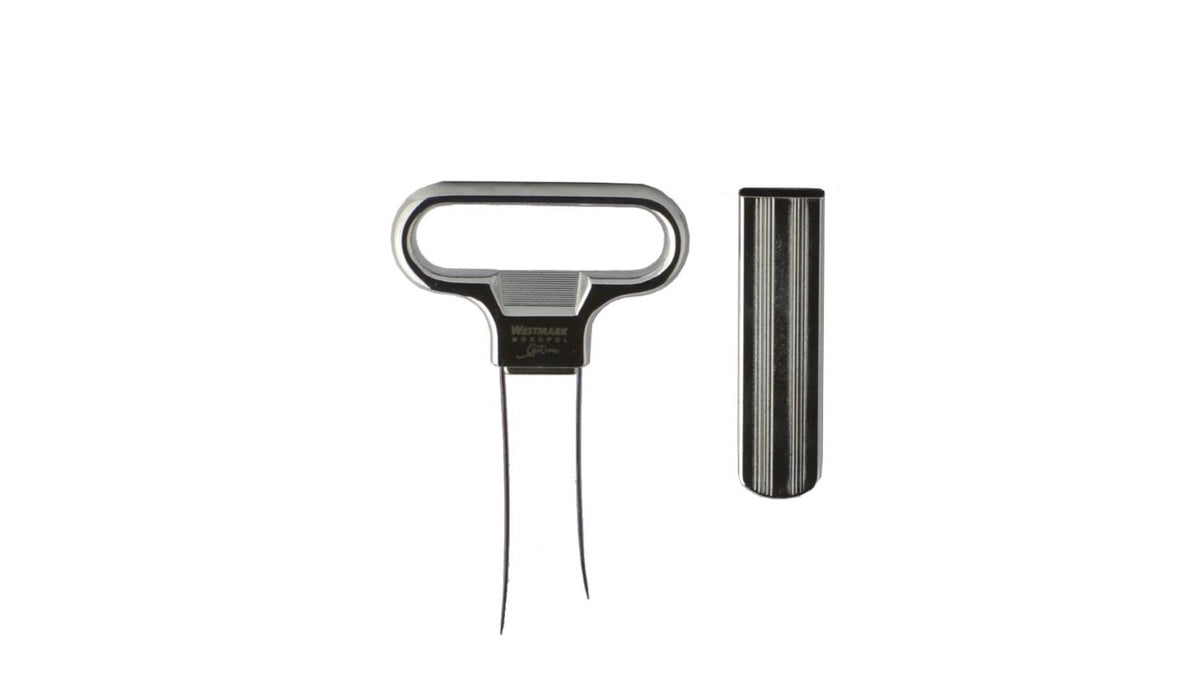 Apribottiglie E Apriscatole 2 In 1 - Acciaio Inox, Manico Antiscivolo Verde/nero, Utensile Da Cucina Multifunzione
